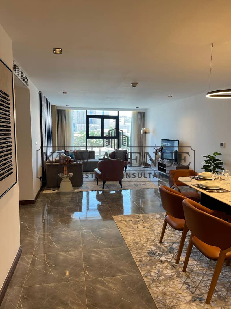 Serviced Apartment Finished with ACs Delivery 2026 in Marriott Residence Heliopolis with down payment and installments - Widok 3