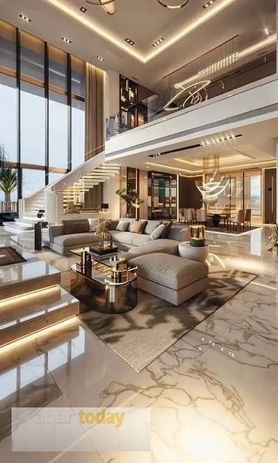 5 Bedroom Villa for Rent in Sheikh Zayed, Giza - للايجار فيلاسمارت الترا مودرن للعائلات داخل اكبر كمبوند بالشيخ زايد