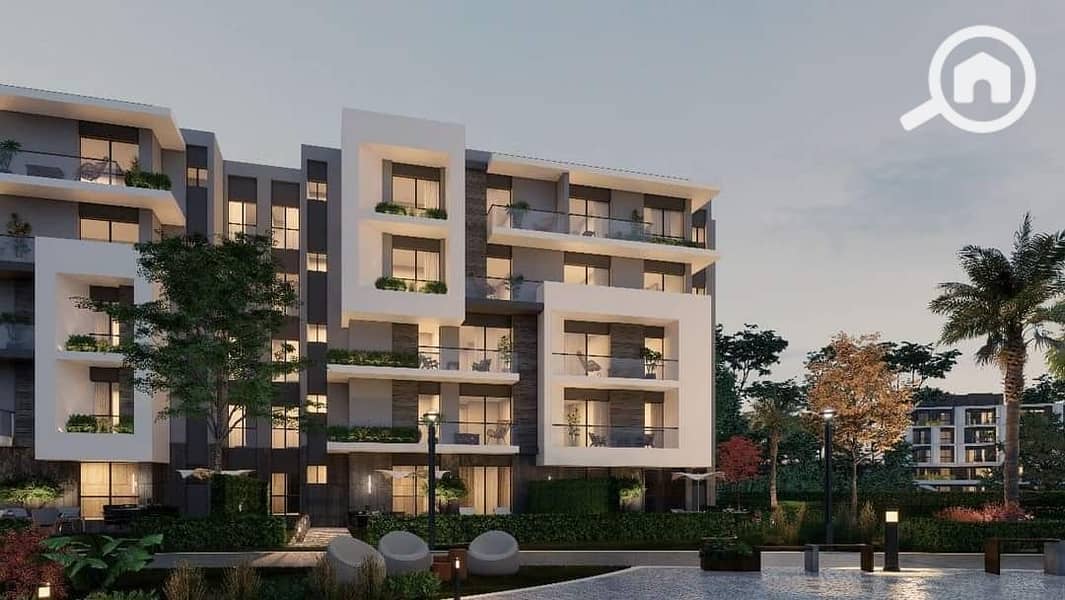Duplex for sale with a garden in Terrace Compound, Sheikh Zayed, minutes from Juhayna Square - Widok 2
