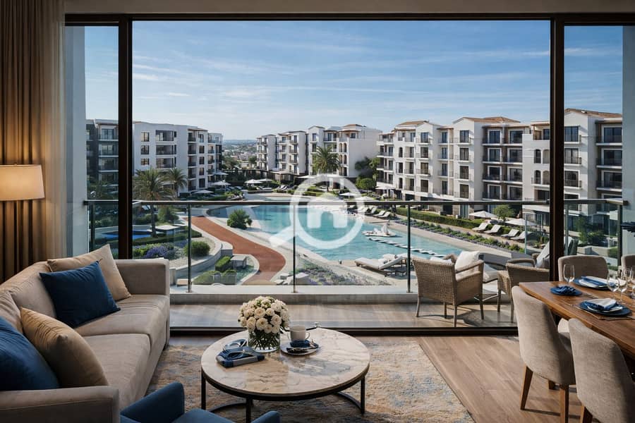 A north-facing apartment for sale at a bargain price in the most prestigious and distinguished compound, facing Al Rabwa, in the heart of Sheikh Zayed - Widok 2