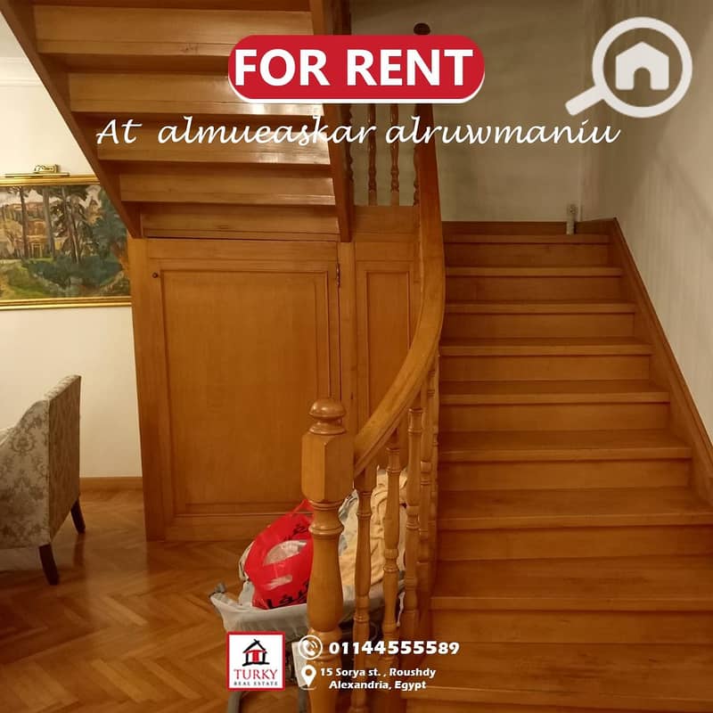 Distinctive furnished apartment for rent, 230 square meters in the Roman Camp - Widok 4