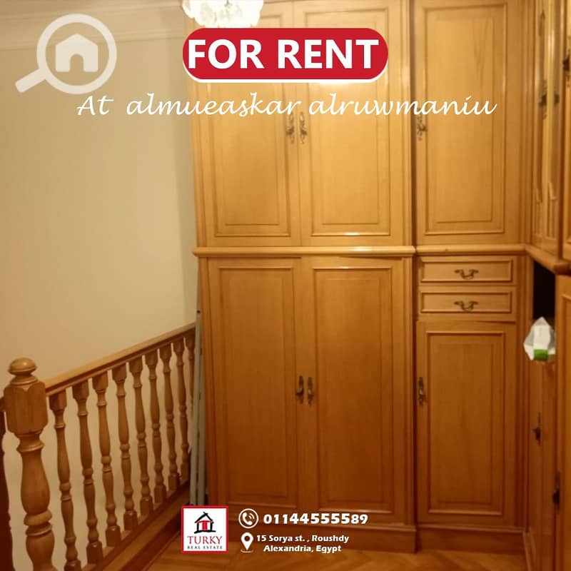 Distinctive furnished apartment for rent, 230 square meters in the Roman Camp - Widok 6