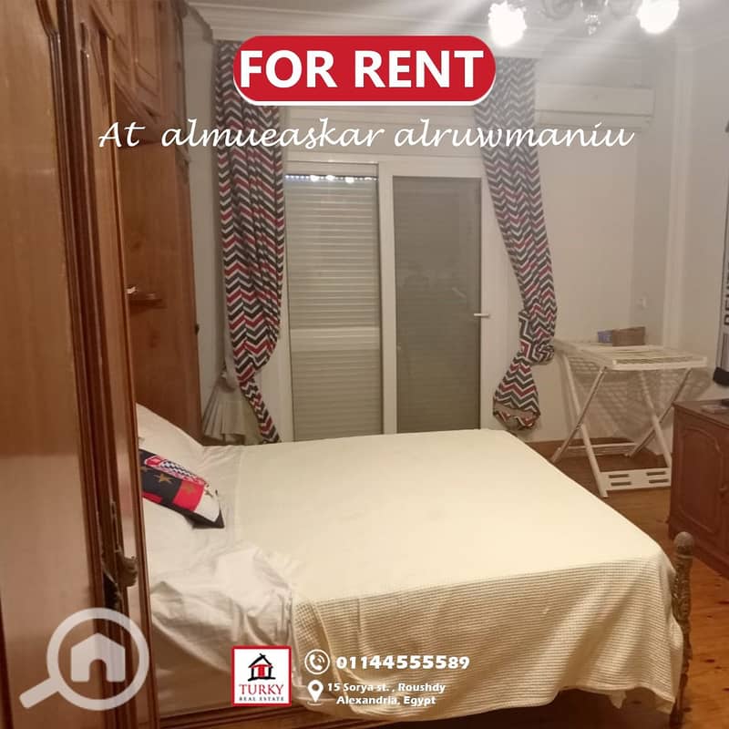 Distinctive furnished apartment for rent, 230 square meters in the Roman Camp - Więcej