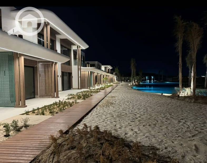 Townhouse fully finished with ACs, directly overlooking a sea view, for sale in Zoya Ghazala Bay, North Coast - Widok 6