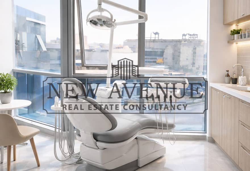 Fully finished Medical Clinic for rent in Strategic Location Kernel Business hub new cairo ready to move - Vista 2