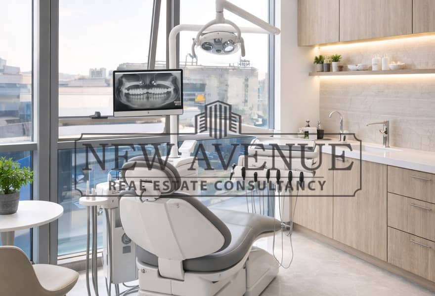 Fully finished Medical Clinic for rent in Strategic Location Kernel Business hub new cairo ready to move - Vista 5