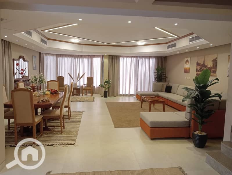 Twin Villa fully furnished for rent - Top View compound New Cairo - Widok 6