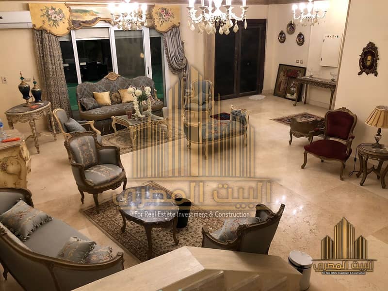Furnished villa for rent in Al Rehab 10th District, T1, with special finishes. - Ansicht 6