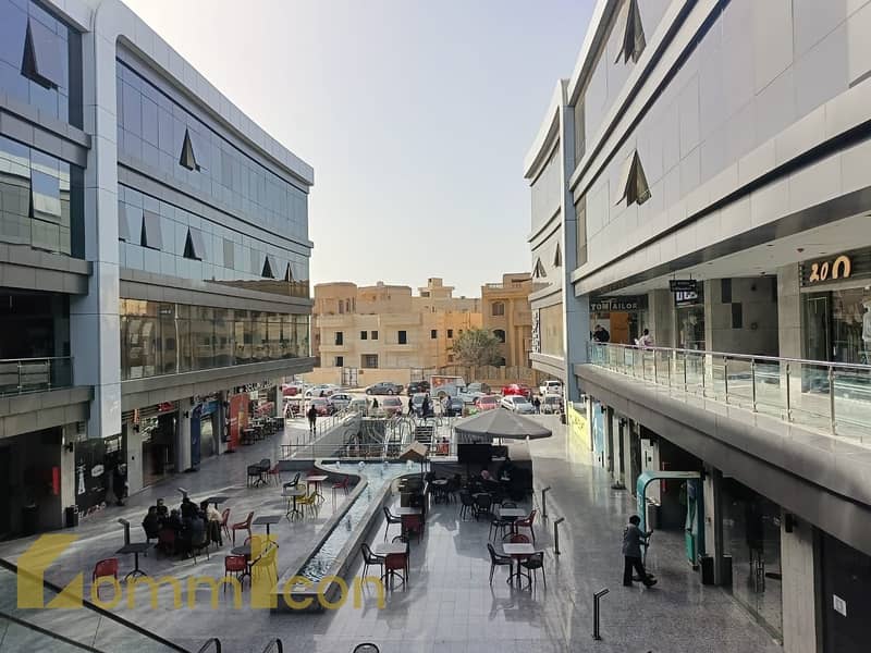 Shop for rent, 50 meters, frontage 5 meters, fully finished, Al Banafseg - Fifth Settlement, New Cairo. - Widok 2