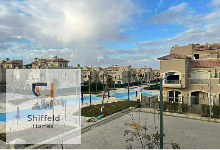 Beside AlAhly Club and Auc (Luxurious )Villa with elevator Ultra super lux for rent at LAvisata ( Patio Oro) - Ansicht 2