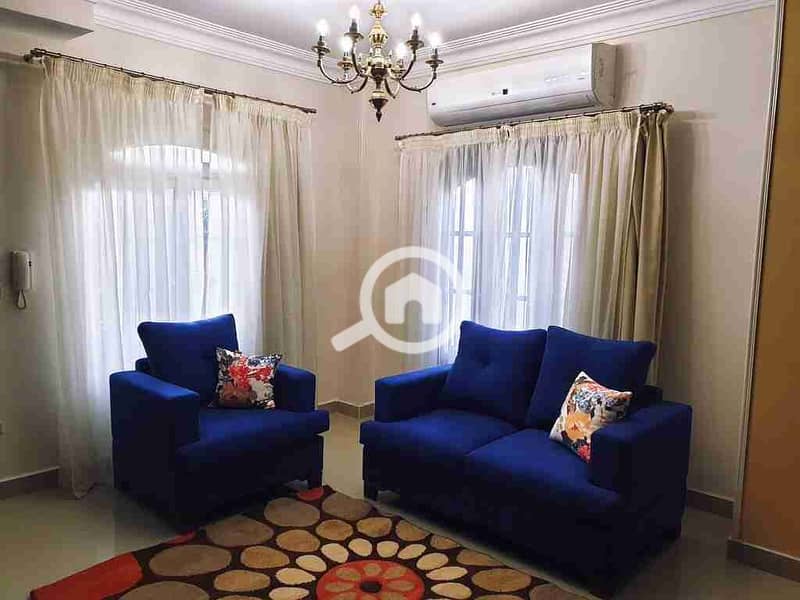 Fully furnished and air-conditioned duplex villa for rent in Al Narges Villas In New Cairo – pohled 5
