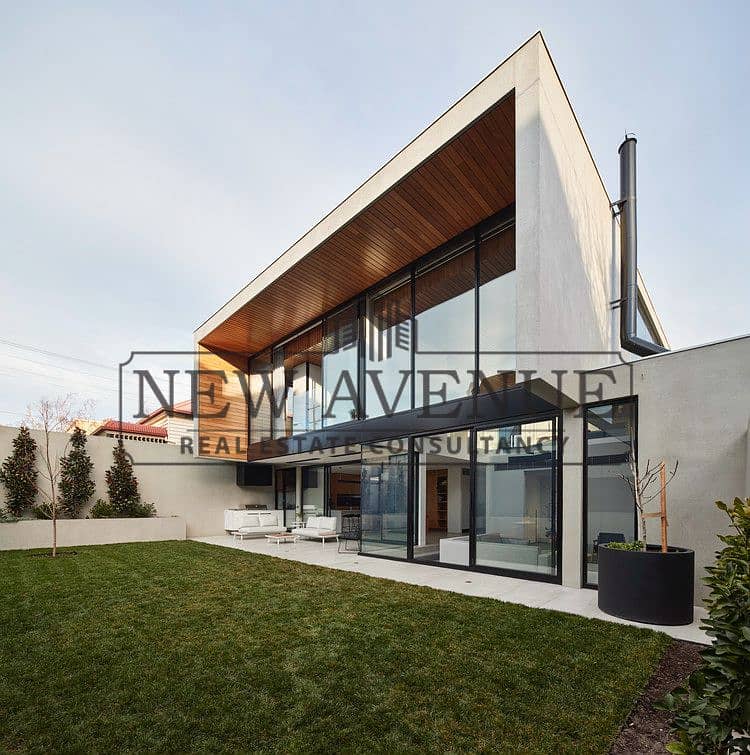 Twin house Villa Overlooking Lagoon View Constructed at Bloomfields Mostakbal City with Installments - Ansicht 2
