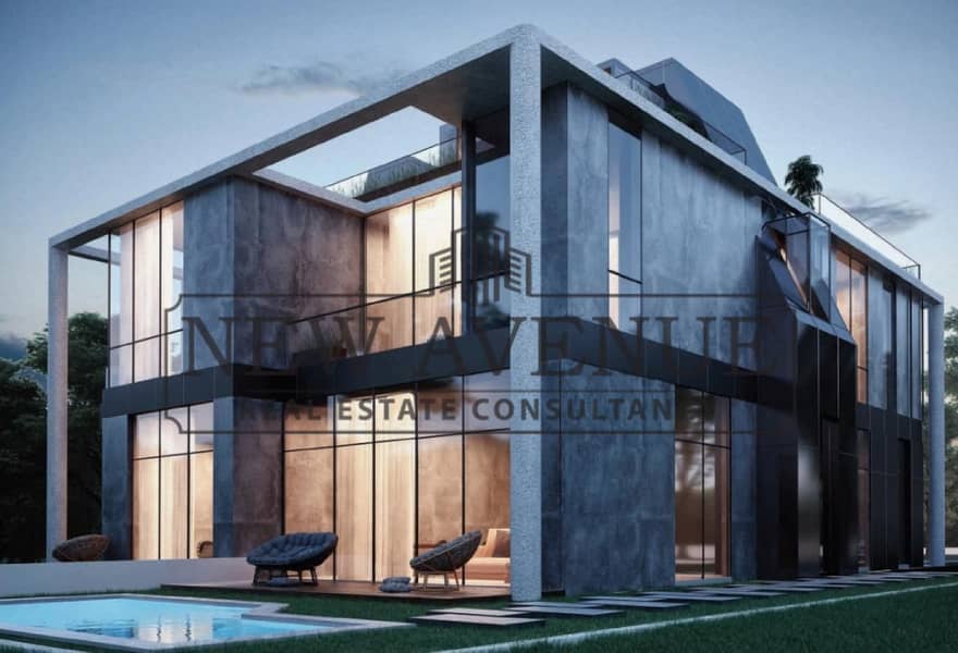 Twin house Villa Overlooking Lagoon View Constructed at Bloomfields Mostakbal City with Installments - Ansicht 6