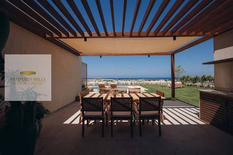 Villa for sale, first row, fully finished with air conditioning and immediate handover in the coast, ready for inspection. - Widok 6