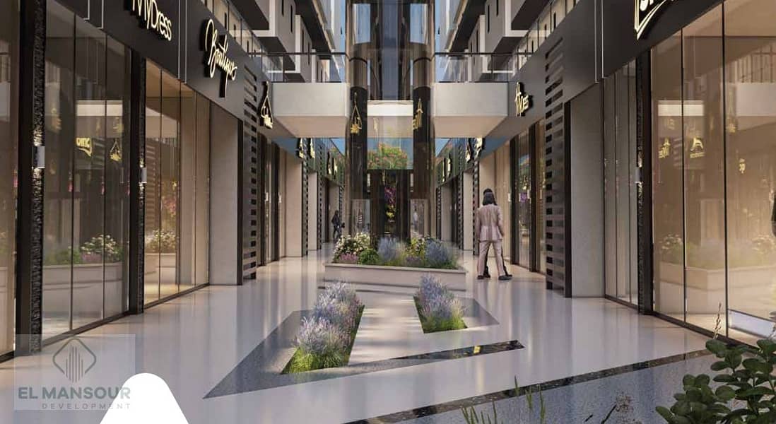 Commercial shop in Nasr City with a down payment starting from 500,000 EGP (immediate delivery). - Mehr