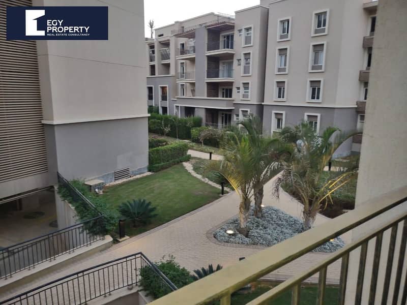Pool View Apartment For Sale In October Plaza - 6th of October , Ready To Move ! - Vista 4