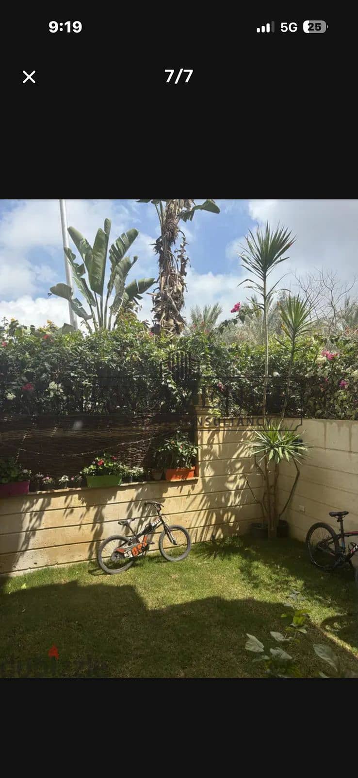Ground Apartment for sale with garden ultra super lux finishing American kitchen and Acs Ready to Move - Mehr