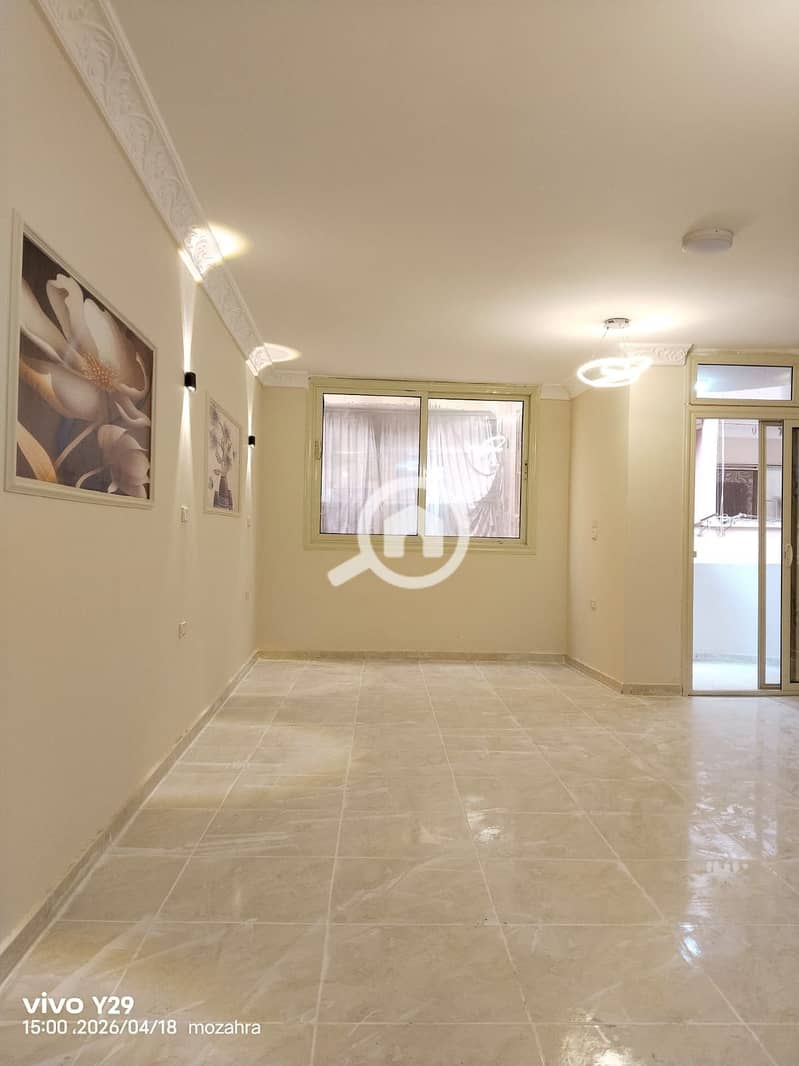 A great deal on a 160 sq m apartment for sale, super deluxe finishing, steps from the main road in Zahraa Madinat Nasr, Al-Ahali Buildings. - Ansicht 3