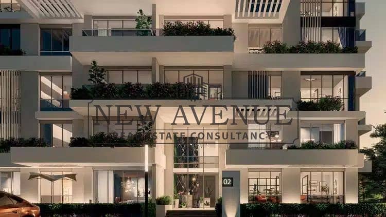 Ground Apartment for sale with garden Ready to move phase blue Tree Sky AD golden square new cairo - Widok 4
