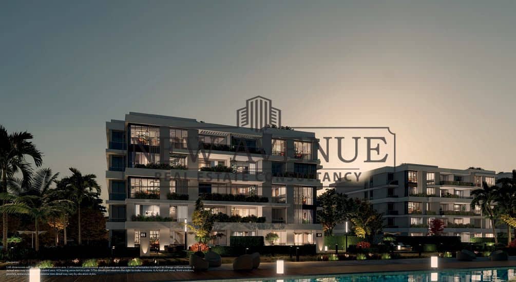 Ground Apartment for sale with garden Ready to move phase blue Tree Sky AD golden square new cairo - Widok 5