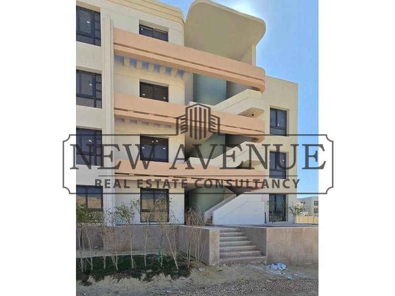 Corner chalet for sale with prime Location Direct on Lagoon Bahary Ready to move fully finished with Ac's phase June Sodic North coast - Fler