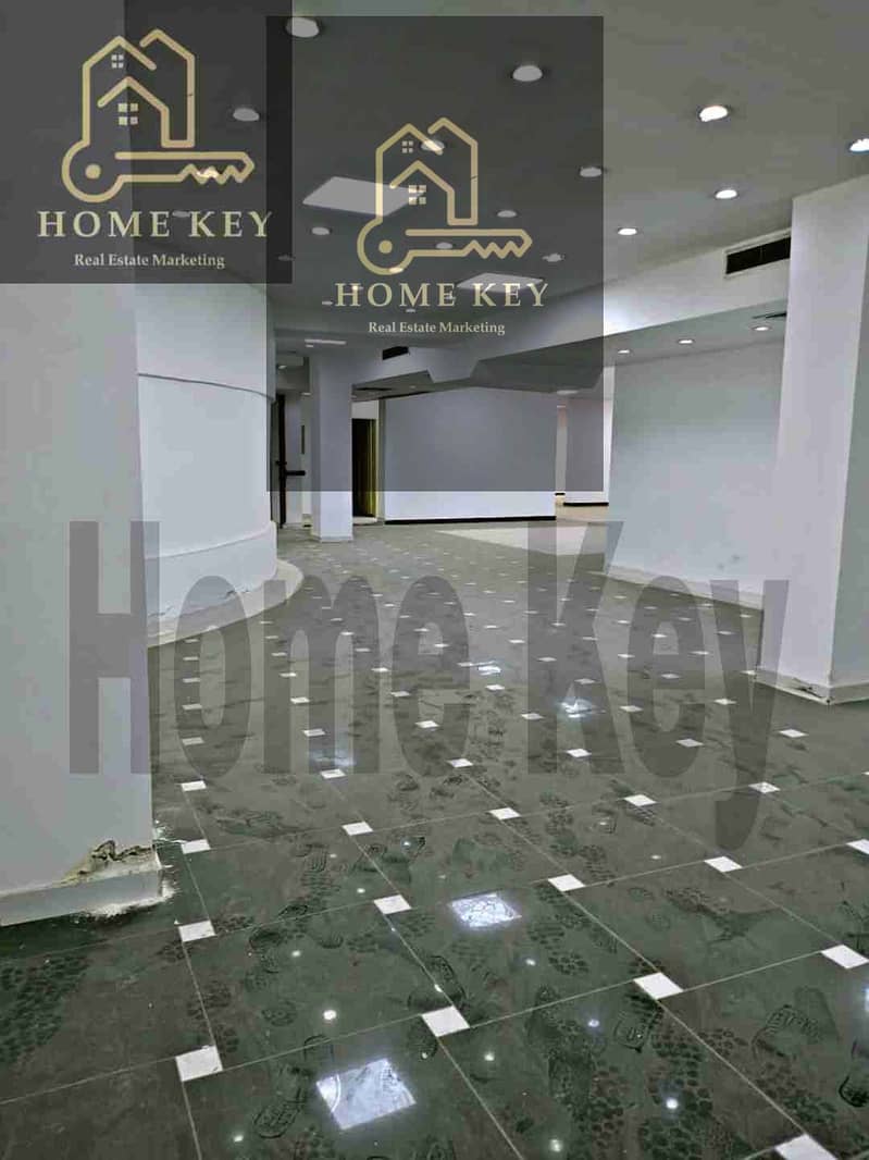 Exhibition for rent, ground and first floor in City Light Towers, intersection of Makram with Nasr Road. – pohled 6