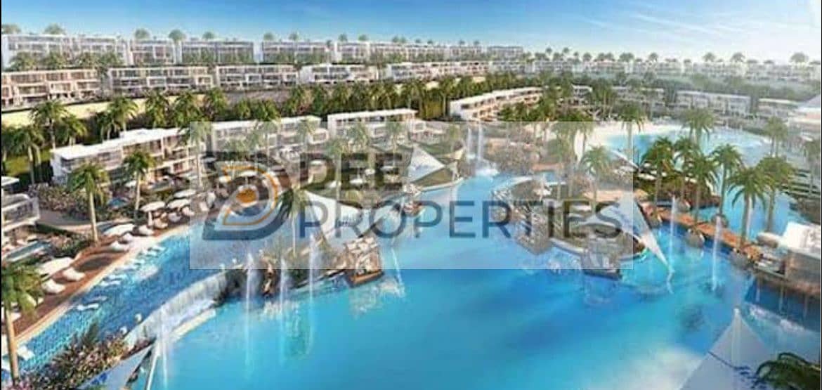 Chalet for sale, 149 m² + 92 m² garden in Beit El Bahr, Sidi Heneish. Fully finished, prime location, lagoon view. Installments over 8 years. Chalet fo – pohled 4