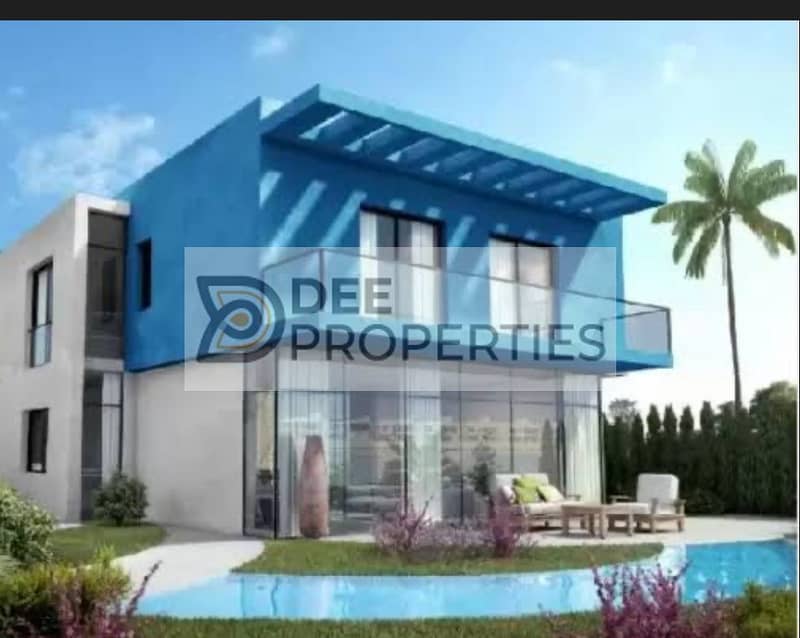 Chalet for sale, 149 m² + 92 m² garden in Beit El Bahr, Sidi Heneish. Fully finished, prime location, lagoon view. Installments over 8 years. Chalet fo – pohled 6