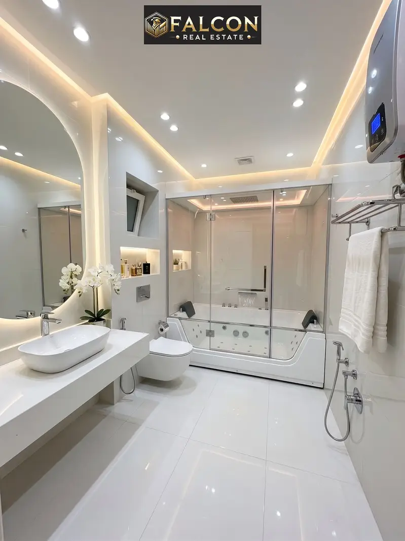 Immediate delivery 1st Row Sea High-End furnished chalet in front of Alamein Towers next to RIXOS minutes from Marina & Marassi North Coast & Hacienda - Ansicht 5