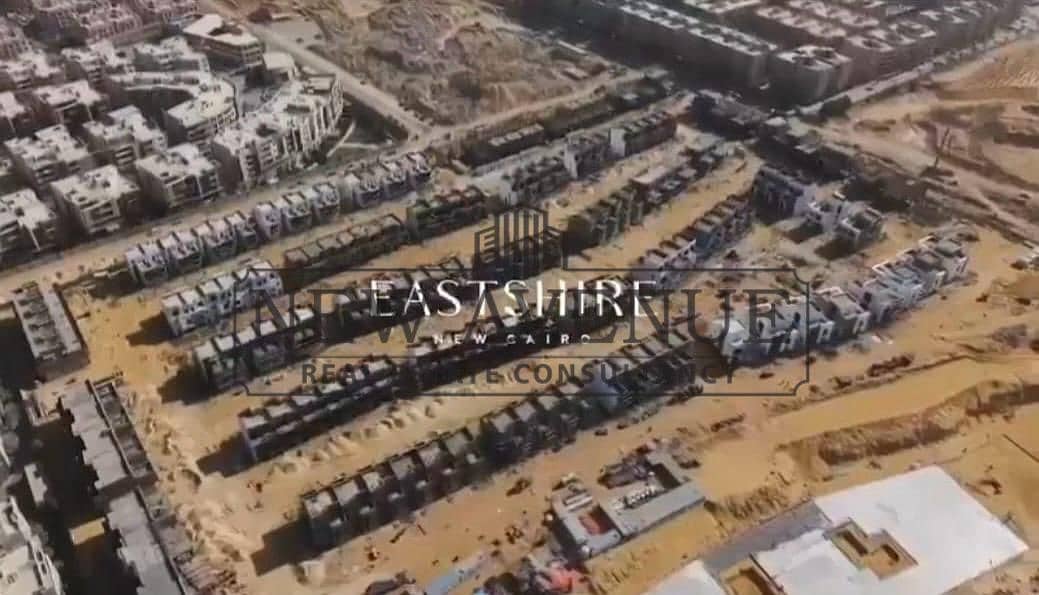 Semi Finished Townhouse Middle For Sale at Eastshire with installments Ready to Move With prime location near auc - Mehr