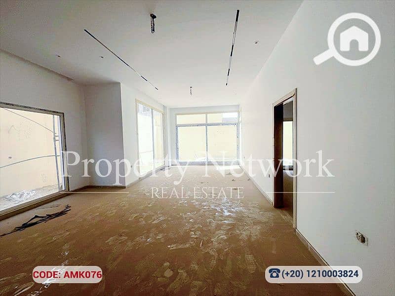 Fully finished Ground Apartment | West Golf Extension | Private Pool & Garden prime location Ready to move - Widok 3