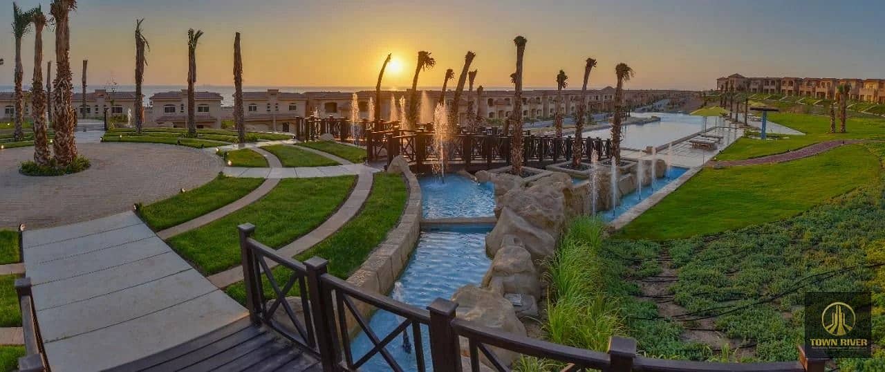 Twin house for sale at a bargain price in Telal Ain Sokhna Village - Widok 2