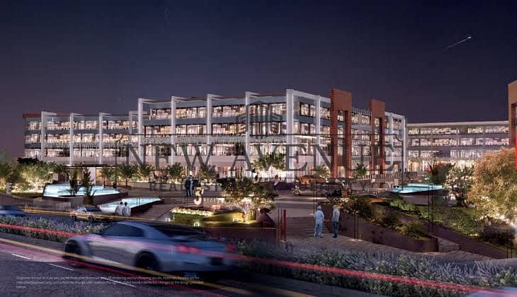 Admin Office semi finished for rent in Three sixty New Cairo by LMD - Widok 3