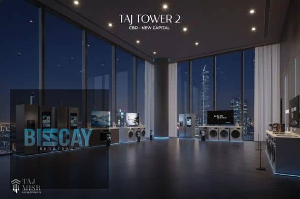 Prime shop for rent at 1 million EGP, with a prime location on the Iconic Tower, at the lowest price and with installments over 15 years - Ansicht 5