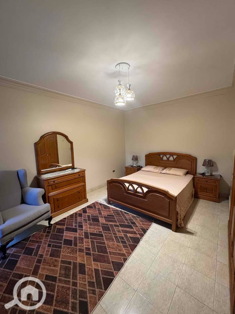 For rent, furnished apartment in the Hadayek Al Mohandeseen compound with a private garden. - Widok 4