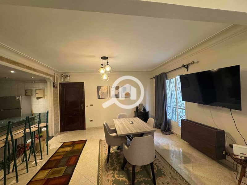 For rent, furnished apartment in the Hadayek Al Mohandeseen compound with a private garden. - Widok 6