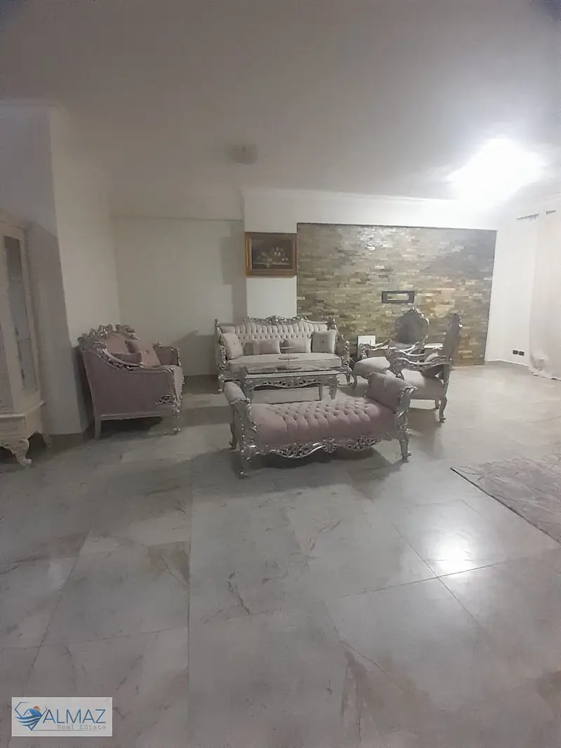 A distinctive furnished duplex for rent in South Academy D, First Settlement, near Cairo Festival City Mall. - More