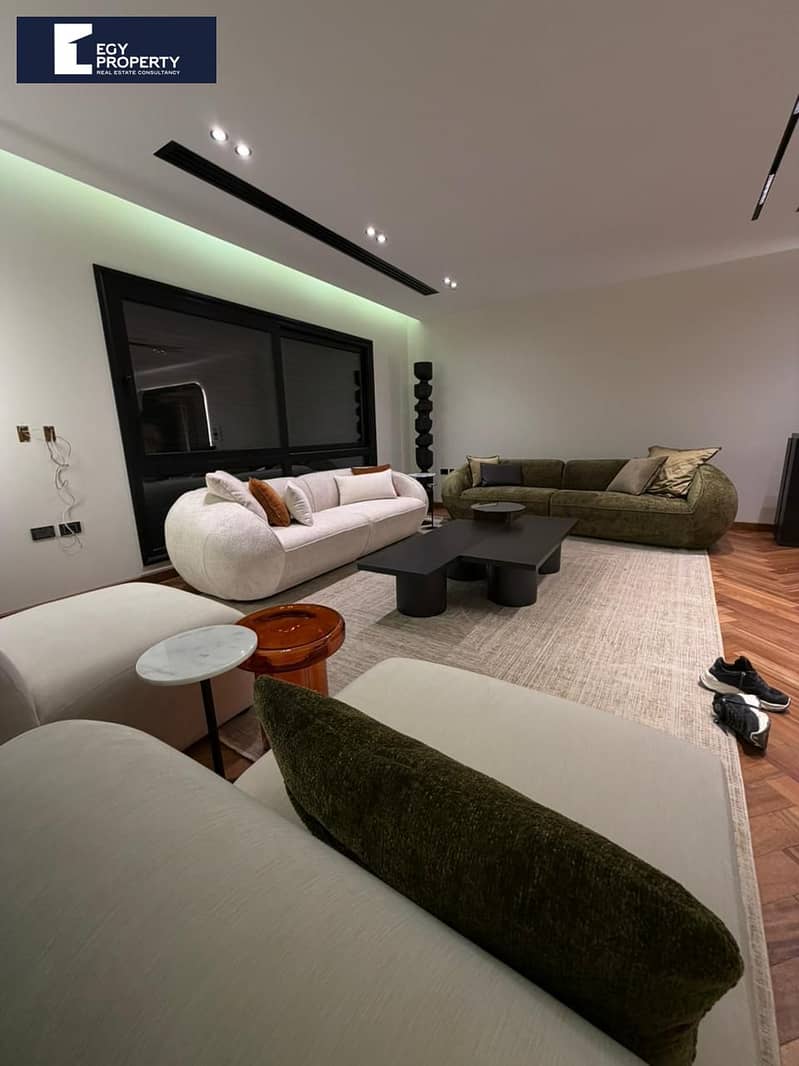 Standalone Villa For Sale, Super Lux Furnished Ready To Move In Swanlake Residence - New Cairo – pohled 3