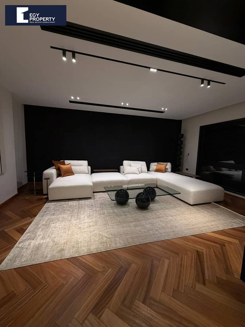 Standalone Villa For Sale, Super Lux Furnished Ready To Move In Swanlake Residence - New Cairo – pohled 4