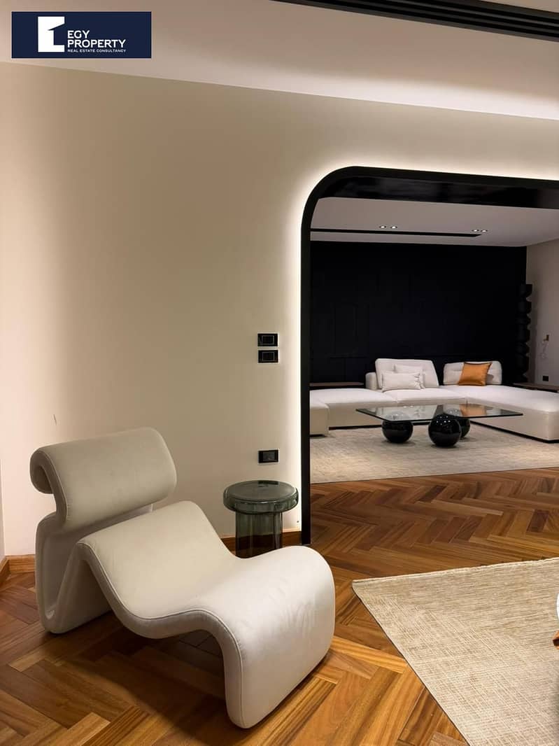 Standalone Villa For Sale, Super Lux Furnished Ready To Move In Swanlake Residence - New Cairo – pohled 5