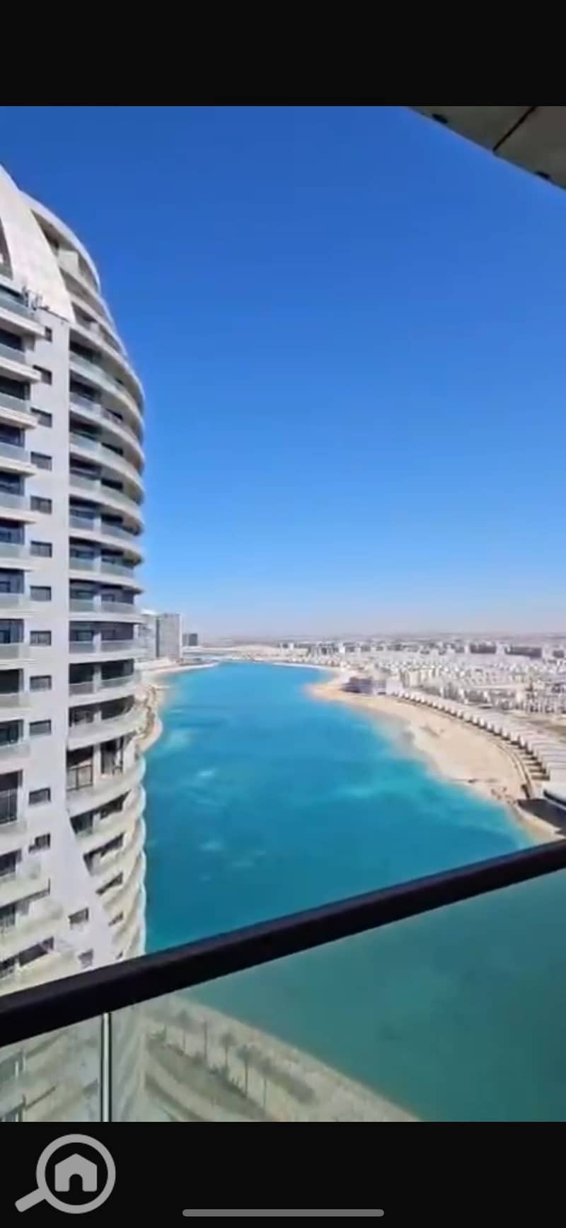 ready chalet fully finished with ac's sea view for sale in alamain towers North Coast. - Vista 2