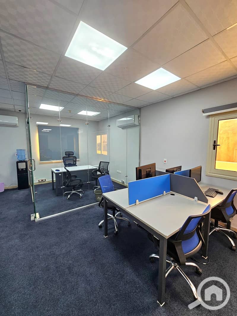 Unique administrative headquarters 150m furnished ultra modern for rent in prime location Maadi - Altro