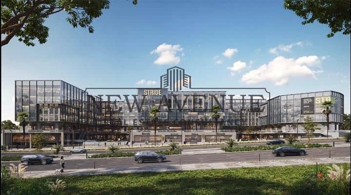 Commercial Retail 64 sqm with underground parking for Sale at Stride North 90 New Cairo - Widok 5