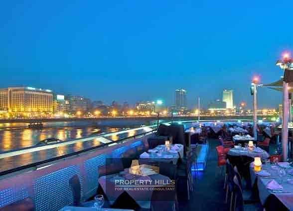 A commercial shop with a direct view of the Nile inside a global hotel in the heart of Maadi. - Widok 5