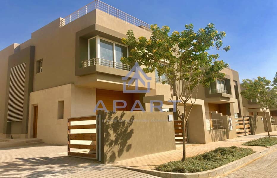 Ready to Move Large Villa for sale at Palm Hills golf Extinction North Oriented with lowest price - Widok 2