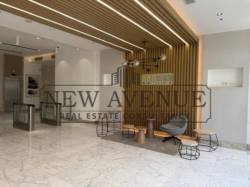 Accessible Prime location Adminstrative office 117 sqm for rent at Mivida South 90 New Cairo - Widok 3