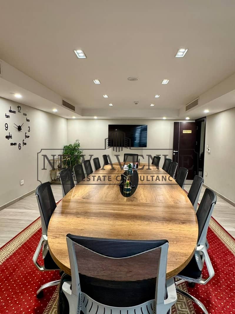 Admin Office 1300 sqm in bavaria town fully finished on ring road infront of morshedy group can be fully furnished - Widok 6