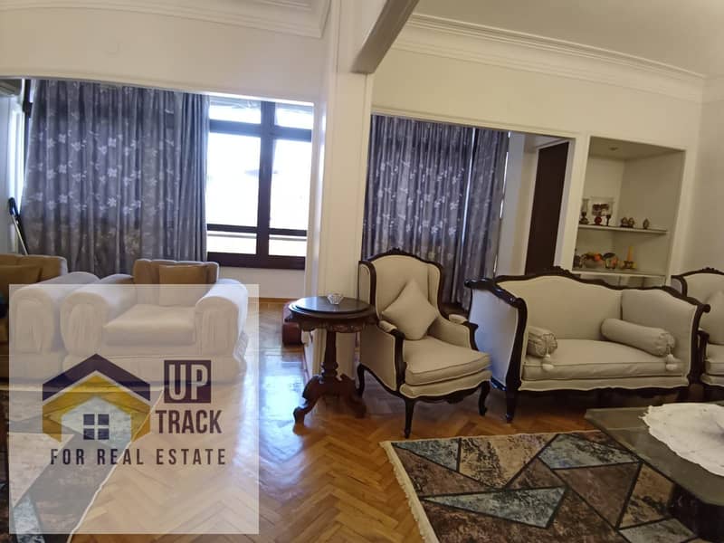 Apartment for Rent in Zamalek – 2 Bedrooms, 2 Bathrooms, Large 3-Piece Reception, 2nd Floor, Open View – pohled 4