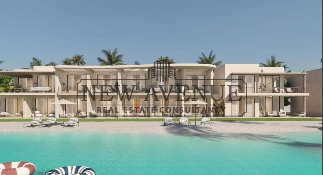 Fully Finished Ground Chalet in Playa Ras Elhekma with Large Land and Low Over - Widok 4