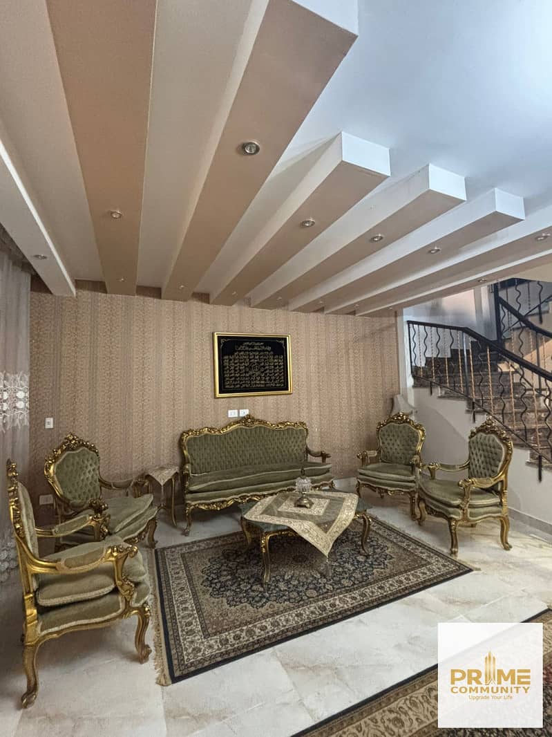 A fantastic opportunity For rent a furnished duplex with garden by attractive price in Zayed city 7th district - Ansicht 4